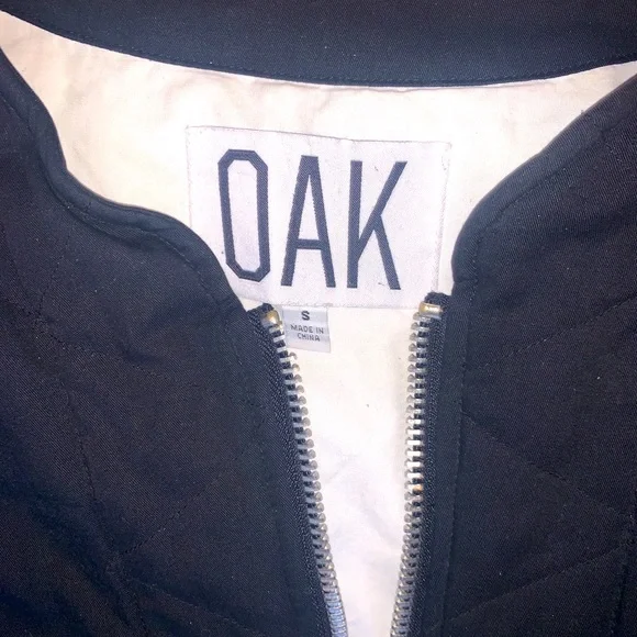 Oak NYC S bomber shell jacket